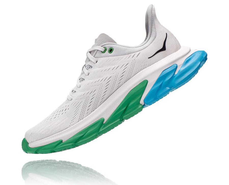 Tenis Hoka One One Hombre Blancos - Clifton Edge - VTWG78234